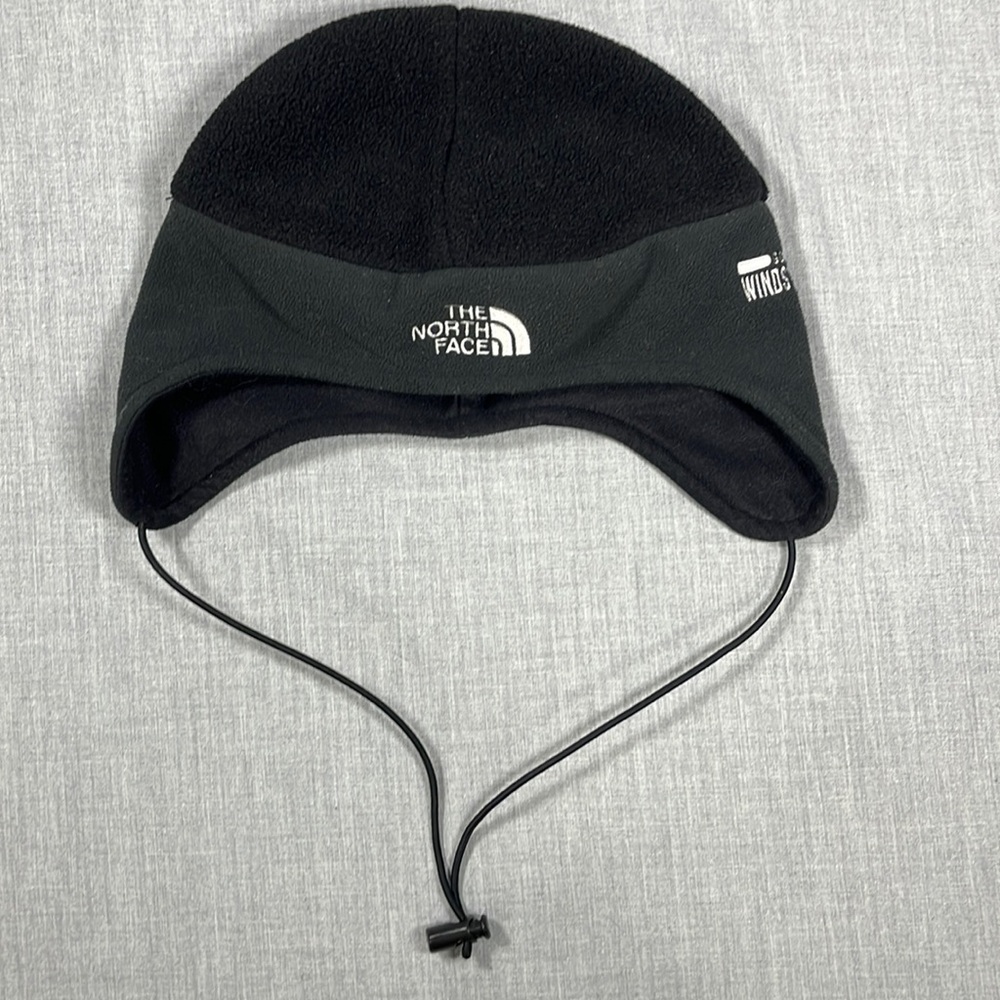 North Face Unisex Gore Windstopper Black Ski/Snowboarding Fleece Hat Liner, Sz M
